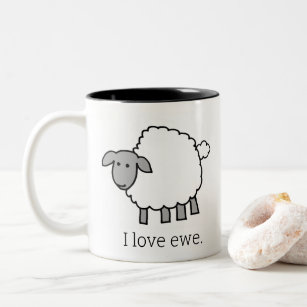 I Liebe Schafe Tasse