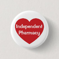 I Liebe - Schaltfläche "Unabhängige Pharmakologie"