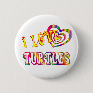 I LIEBE-SCHILDKRÖTEN BUTTON