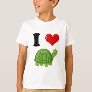 I Liebe-Schildkröten T-Shirt