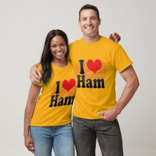 I Liebe-Schinken T-Shirt