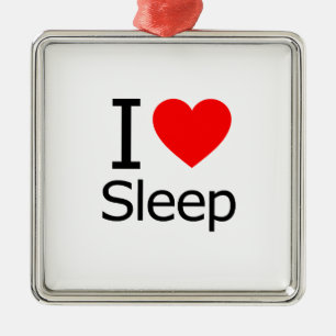I Liebe-Schlaf Ornament Aus Metall