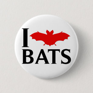 I Liebe-Schläger Button