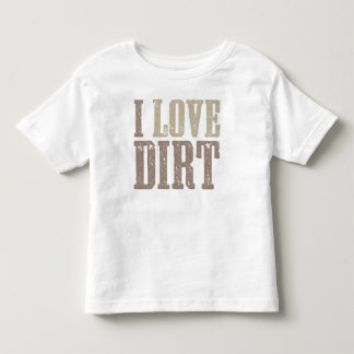 I Liebe-Schmutz-Shirt Kleinkind T-shirt