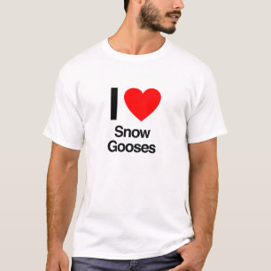i Liebe Schneeschuhe T-Shirt