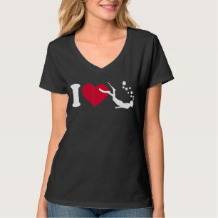 I Liebe Schnorcheln T-Shirt