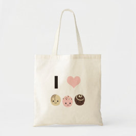 I Liebe Schokolade Trüffeln Tragetasche