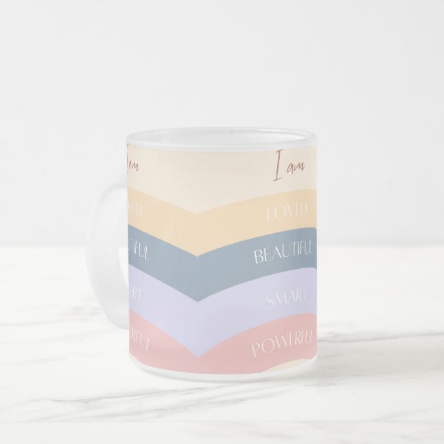 I Liebe schöne Kaffee Tasse (Vorderseite Links)