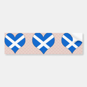 I Liebe Schottland Autoaufkleber