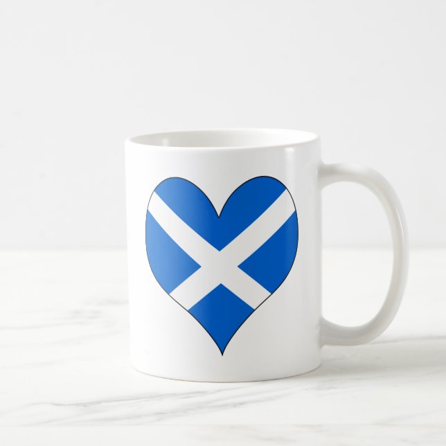 I Liebe Schottland Kaffeetasse (Rechts)