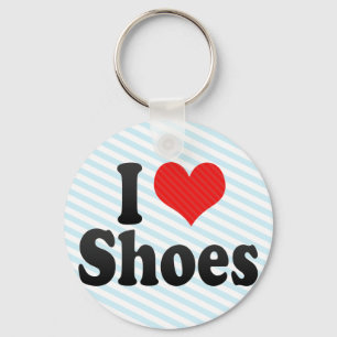 I Liebe Schuhe Schlüsselanhänger