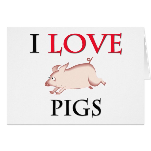 I Liebe-Schweine (Vorderseite (Horizontal))