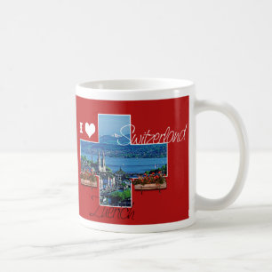 I Liebe Schweiz Kaffeetasse