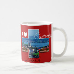 I Liebe Schweiz Kaffeetasse