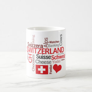 I Liebe Schweiz Lieblingsschweizer Kaffeetasse
