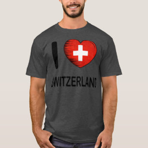 I Liebe Schweiz Meine Zuhause Mein Land 11 T-Shirt