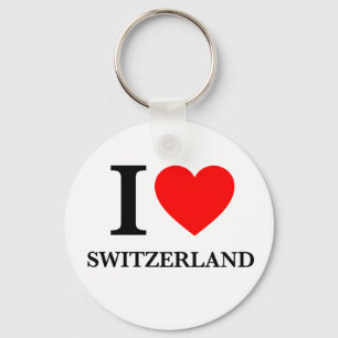 I Liebe Schweiz Schlüsselanhänger