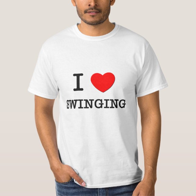 I Liebe-Schwingen T-Shirt (Vorderseite)