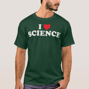 I Liebe Science Heart Scientific Luv Knowledge Sma T-Shirt