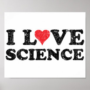 I Liebe Science Poster