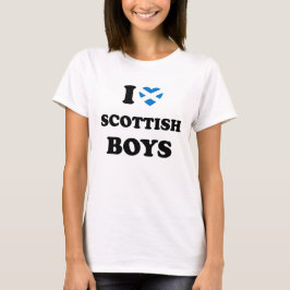 I Liebe Scottish Boys T-Shirt