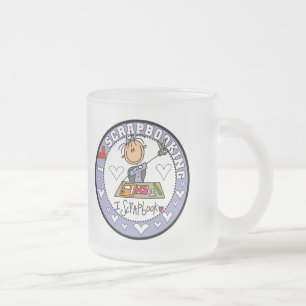 I Liebe Scrapbooking T-Shirts und Geschenke Mattglastasse