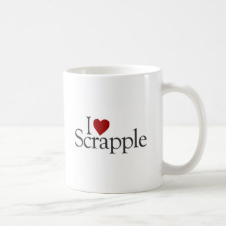I Liebe Scrapple Kaffeetasse