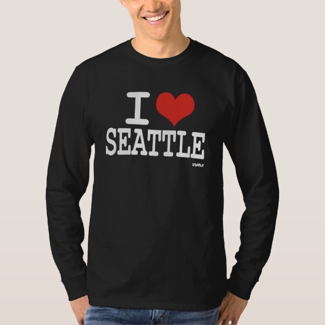 I Liebe Seattle T-Shirt (Vorderseite)