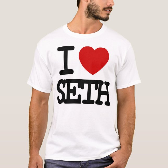 I Liebe Seth T-Shirt (Vorderseite)