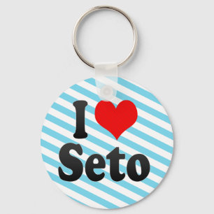 I Liebe Seto, Japan. Aisuru Seto, Japan Schlüsselanhänger