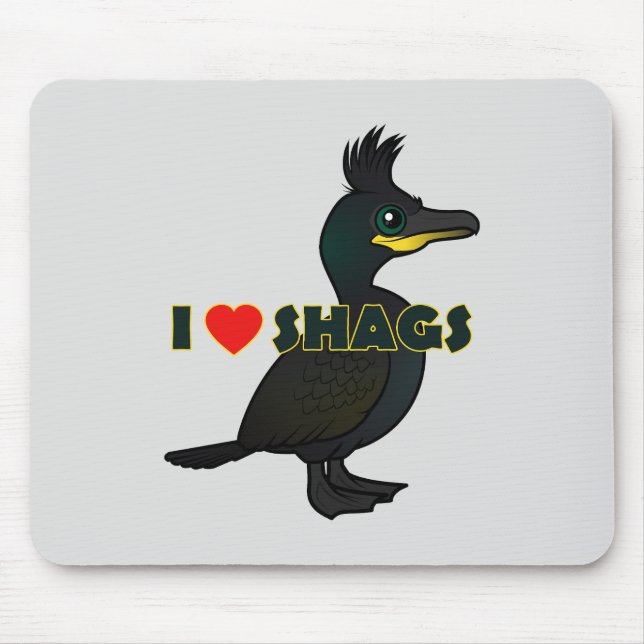 I Liebe Shags Mousepad (Vorne)