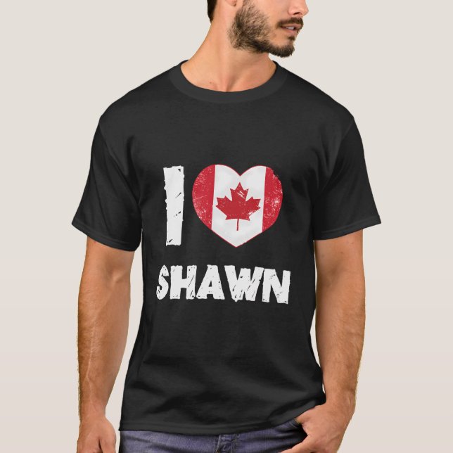 I Liebe Shawn T-Shirt (Vorderseite)