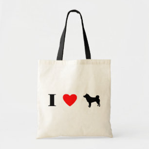 I Liebe Shiba Inus Tragetasche