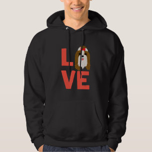 I Liebe Shih Tzu Dog Welpen Besitzer und Tier Hoodie