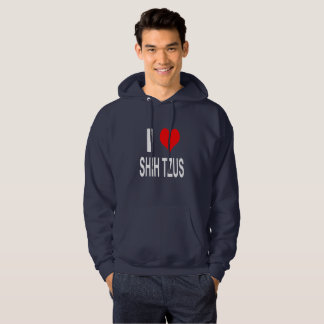 I Liebe Shih tzus Hoodie, Shihtzu Hoodie