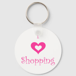 I Liebe Shopping Schlüsselanhänger