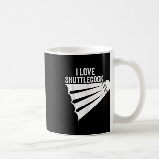 I Liebe Shuttle Funny Badminton Kaffeetasse