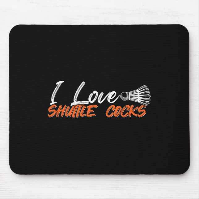I Liebe Shuttle S 5 Mousepad (Vorne)