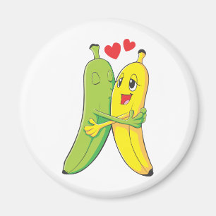 I Liebe Sie Bananen Magnet