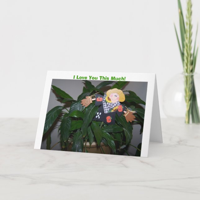 I Liebe Sie dieses viel! Karte (Vorderseite)