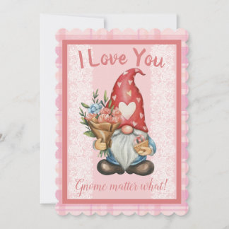 I Liebe Sie erhalten Valentinstag-Flachkarte Feiertagskarte