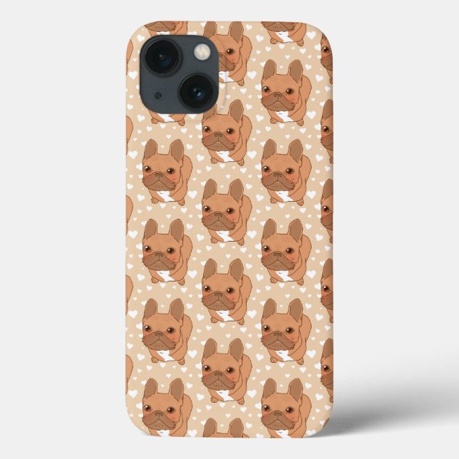 I Liebe Sie Frenchie Case-Mate iPhone Hülle (Rückseite)