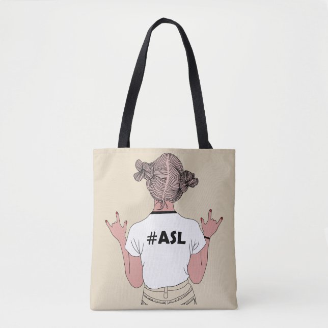I Liebe Sie Freund-Taschen-Tasche Tasche (Vorderseite)