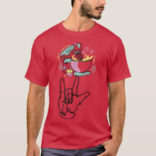 I Liebe Sie geben Gebäck Gebärdensprache kontinuie T-Shirt