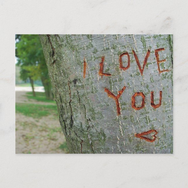 I Liebe Sie Ihre Postkarte (Vorderseite)