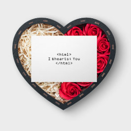 I Liebe Sie in HTML-Karte Feiertagskarte