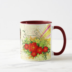 I Liebe Sie Jesus / Abstrakt Art 42A Tasse