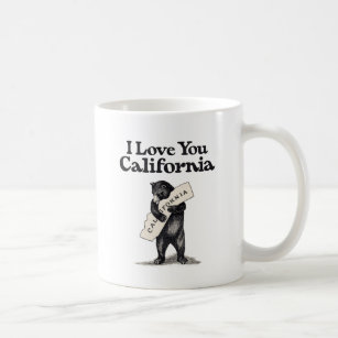 I Liebe Sie Kalifornien-feste Umarmung Kaffeetasse