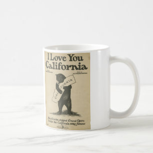 I Liebe Sie Kalifornien-Tasse Kaffeetasse