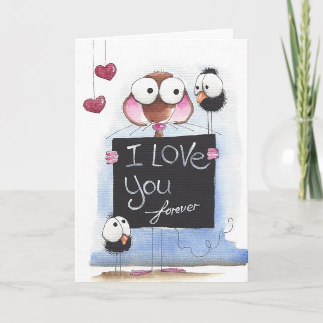 I Liebe Sie Karte (Vorderseite)